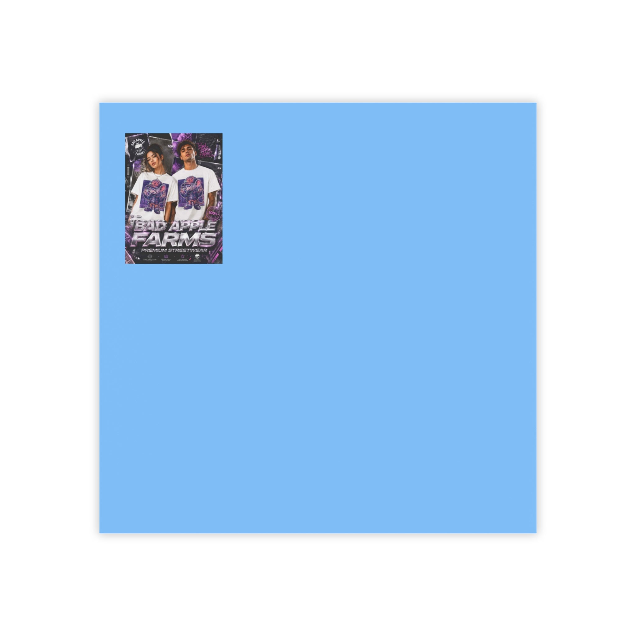 Blue Post-it Note Pad