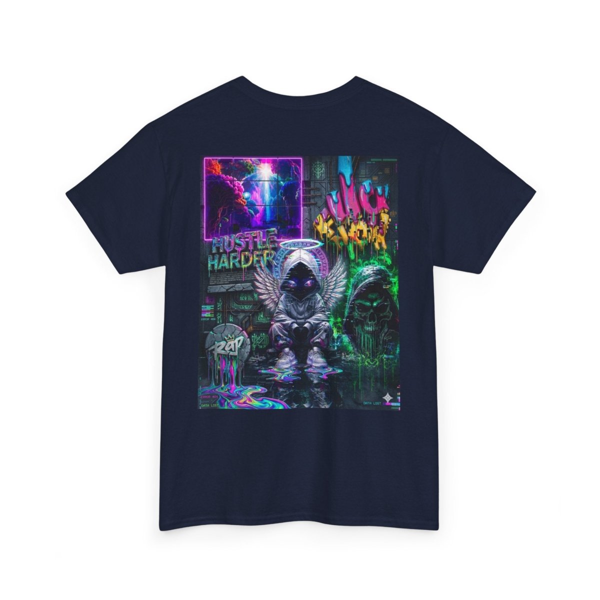 Cyberpunk Cotton Graphic Tee - T-Shirt