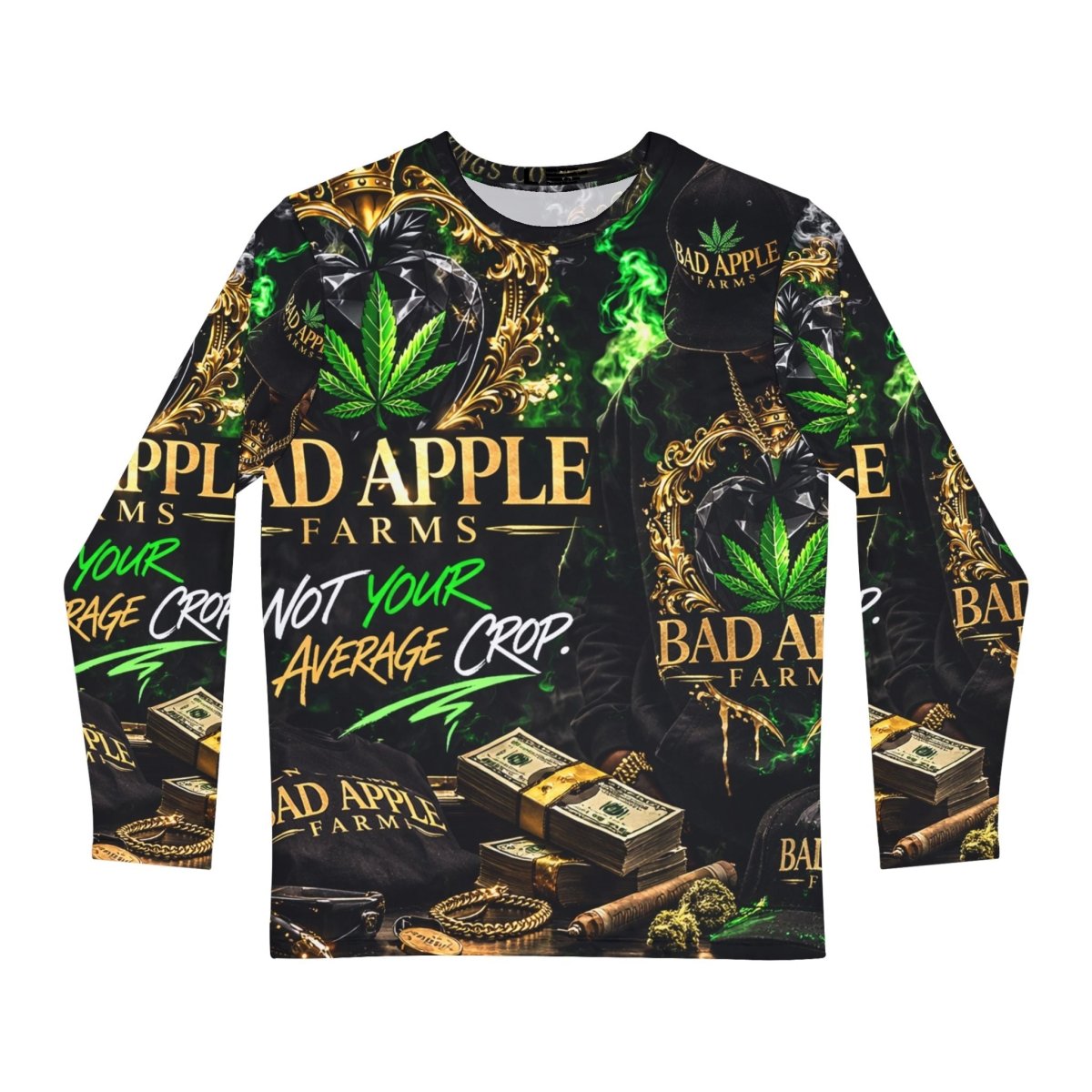 Quick - Dry Poly Weed Shirt - All Over Prints