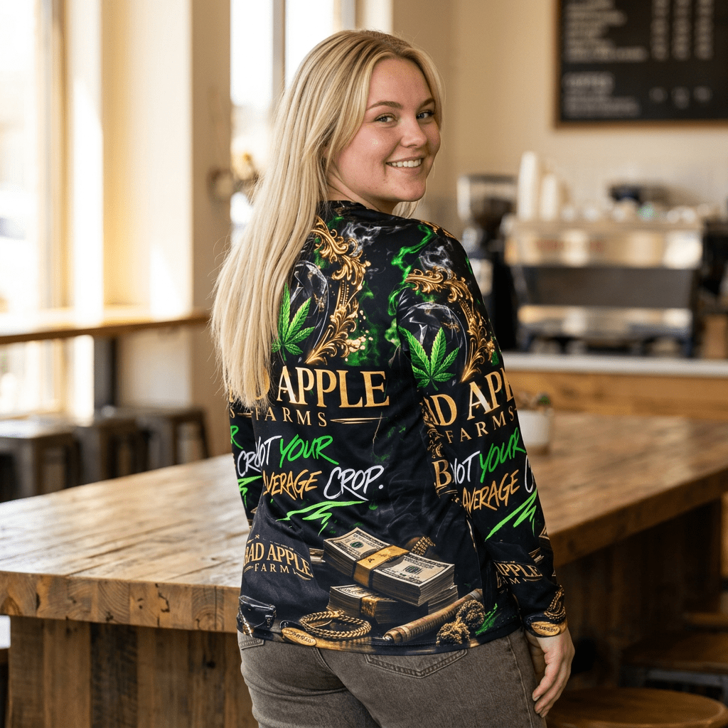 Quick - Dry Poly Weed Shirt - All Over Prints
