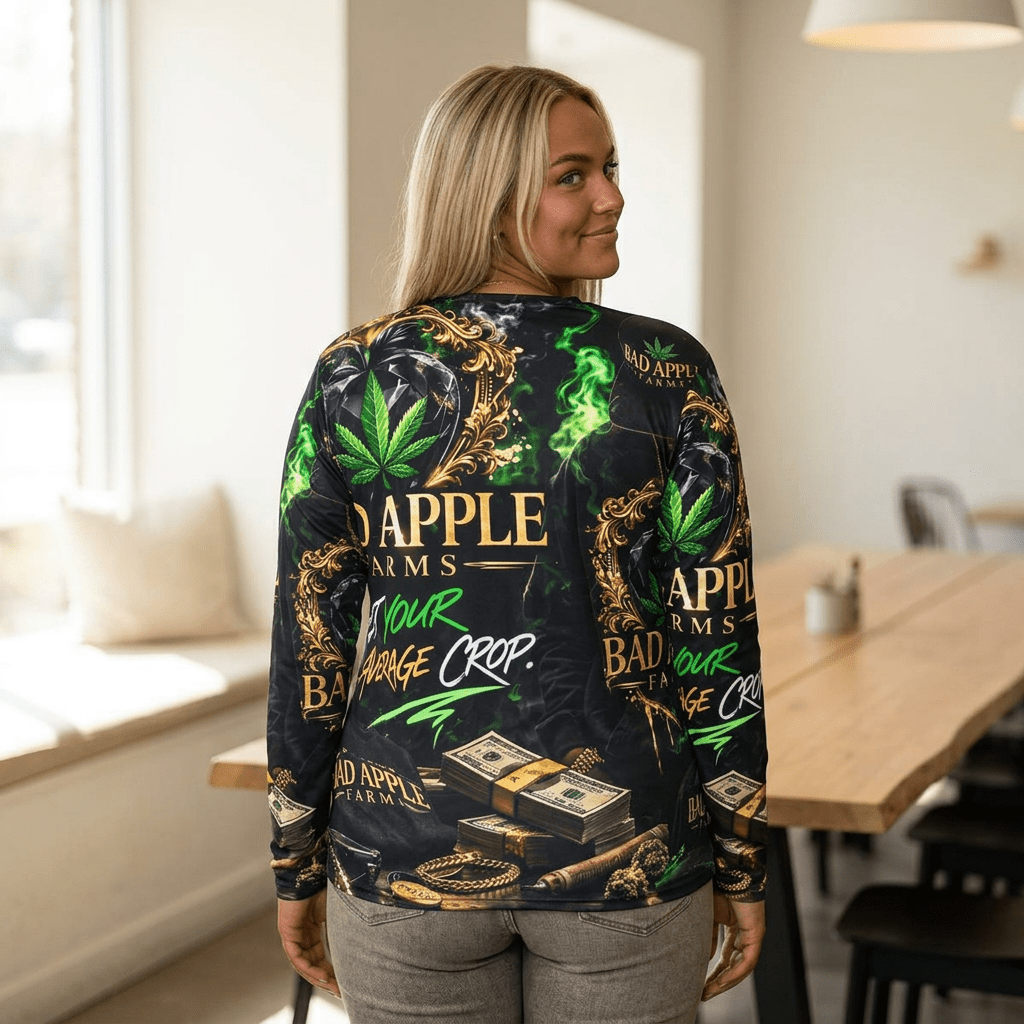 Quick - Dry Poly Weed Shirt - All Over Prints
